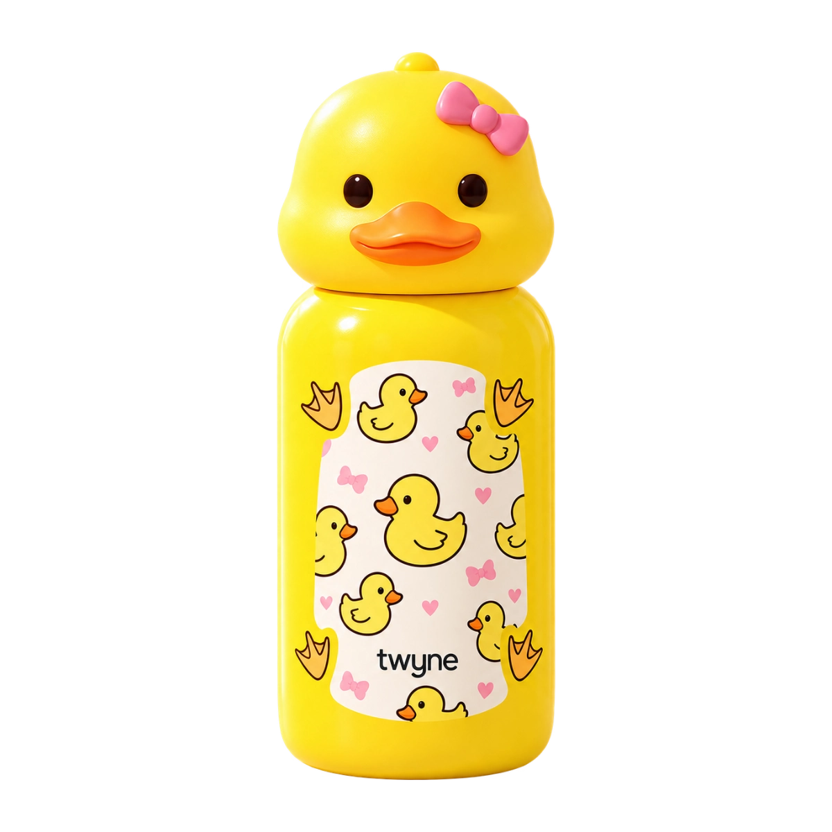 Twyne Duck bottle with character cap