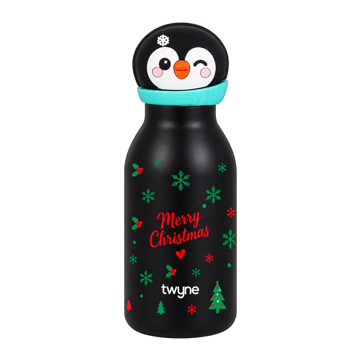 Twyne Penguin bottle with character cap