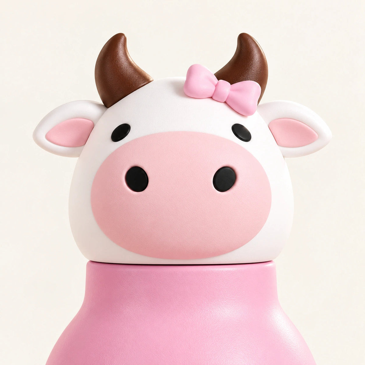 Twyne Cow character lid close-up