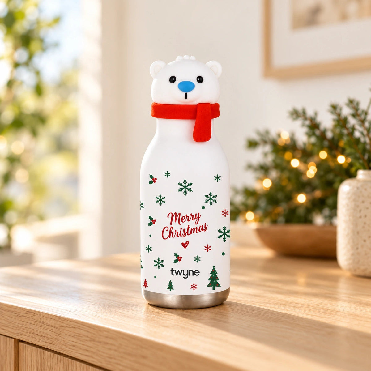 Twyne Polar Bear bottle lifestyle
