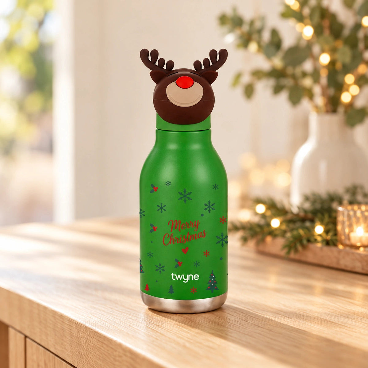Twyne Reindeer bottle lifestyle
