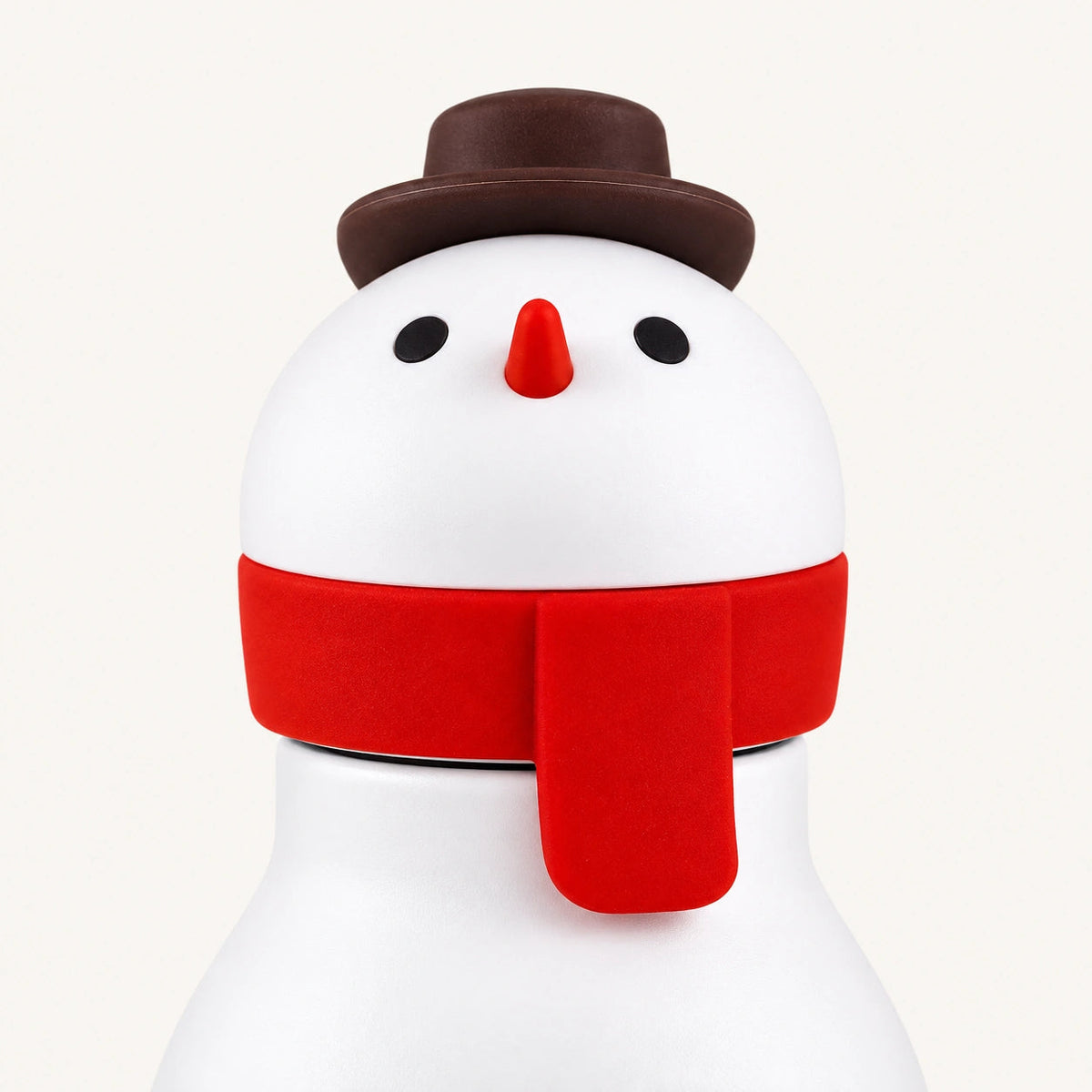Twyne Snowman character lid close-up